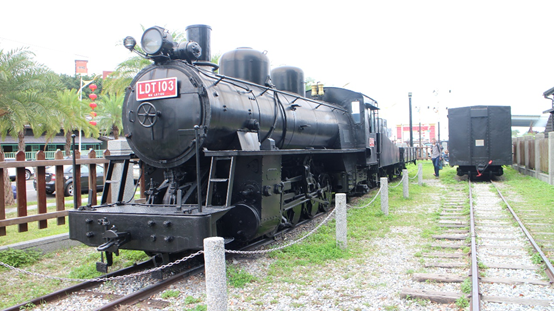 全台僅存的一台LDT103蒸汽火車頭(1942年由日本東急公司生產)