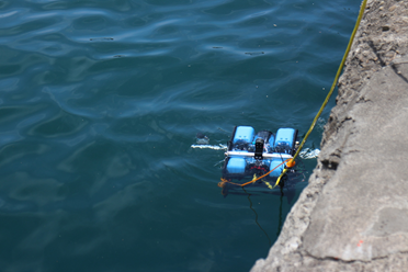 臺灣港務公司引進水下無人載具，檢測碼頭水下構造物、結構安全性及基礎淘刷情形