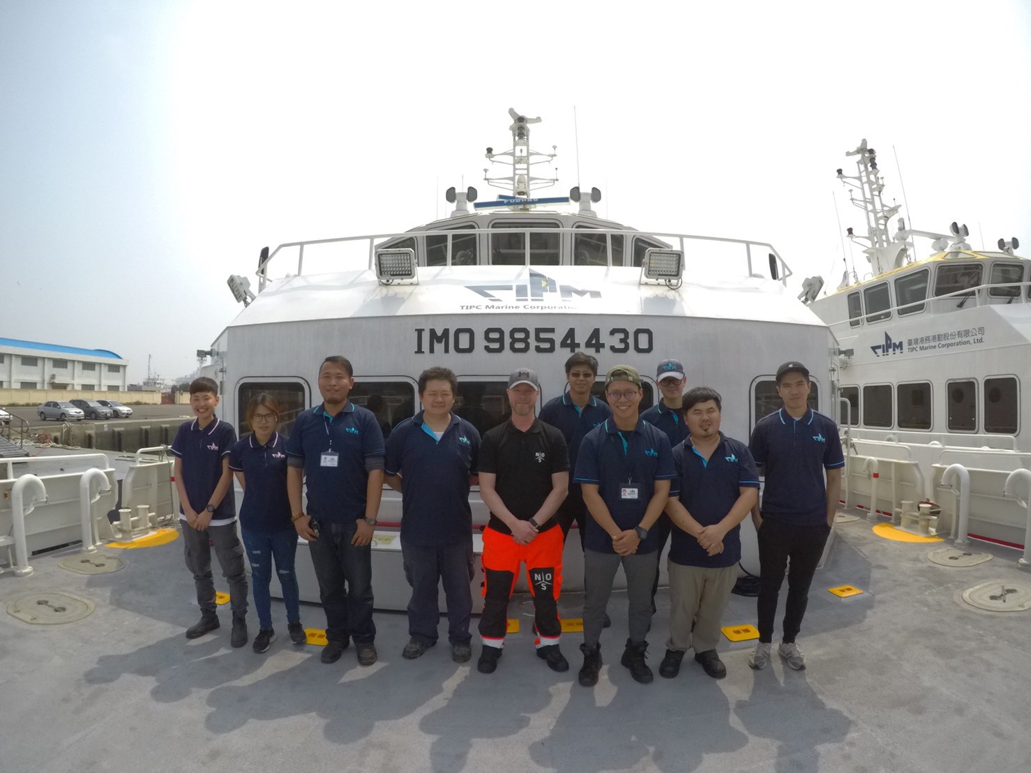 港勤公司與NOS合作 提升離岸風電工作船員能力