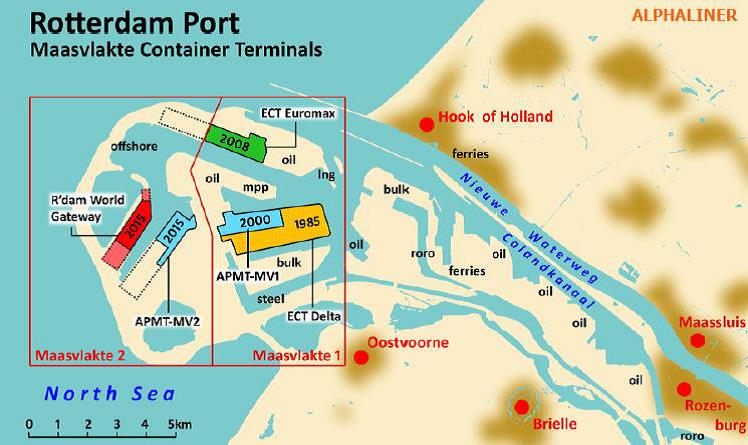 APMT 重新評估鹿特丹Maasvlakte-1 碼頭